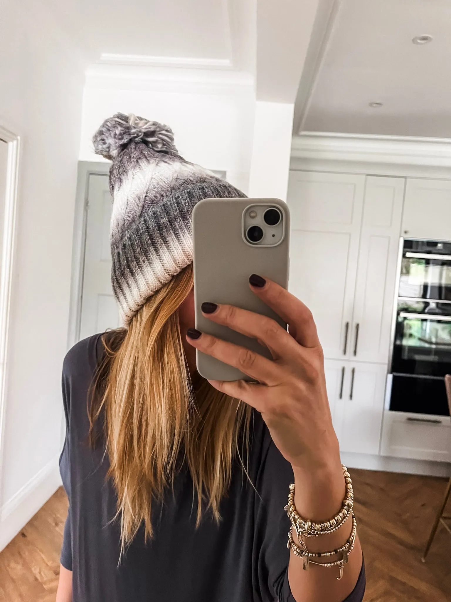 Wool Bobble Hat & Scarf Set