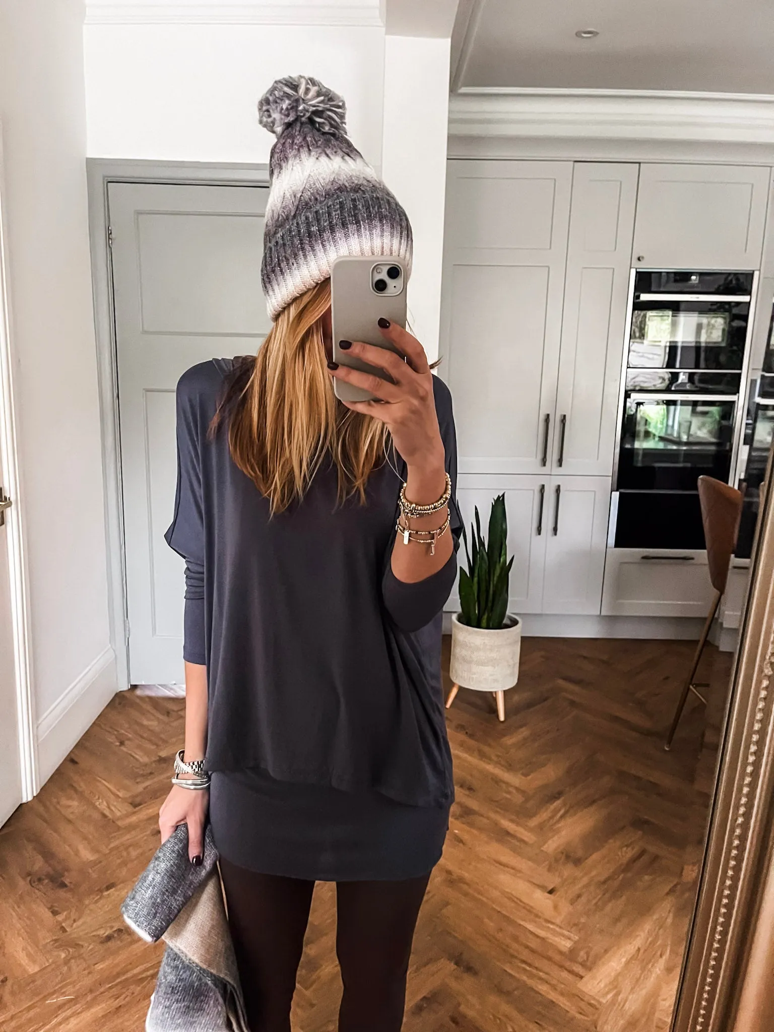 Wool Bobble Hat & Scarf Set