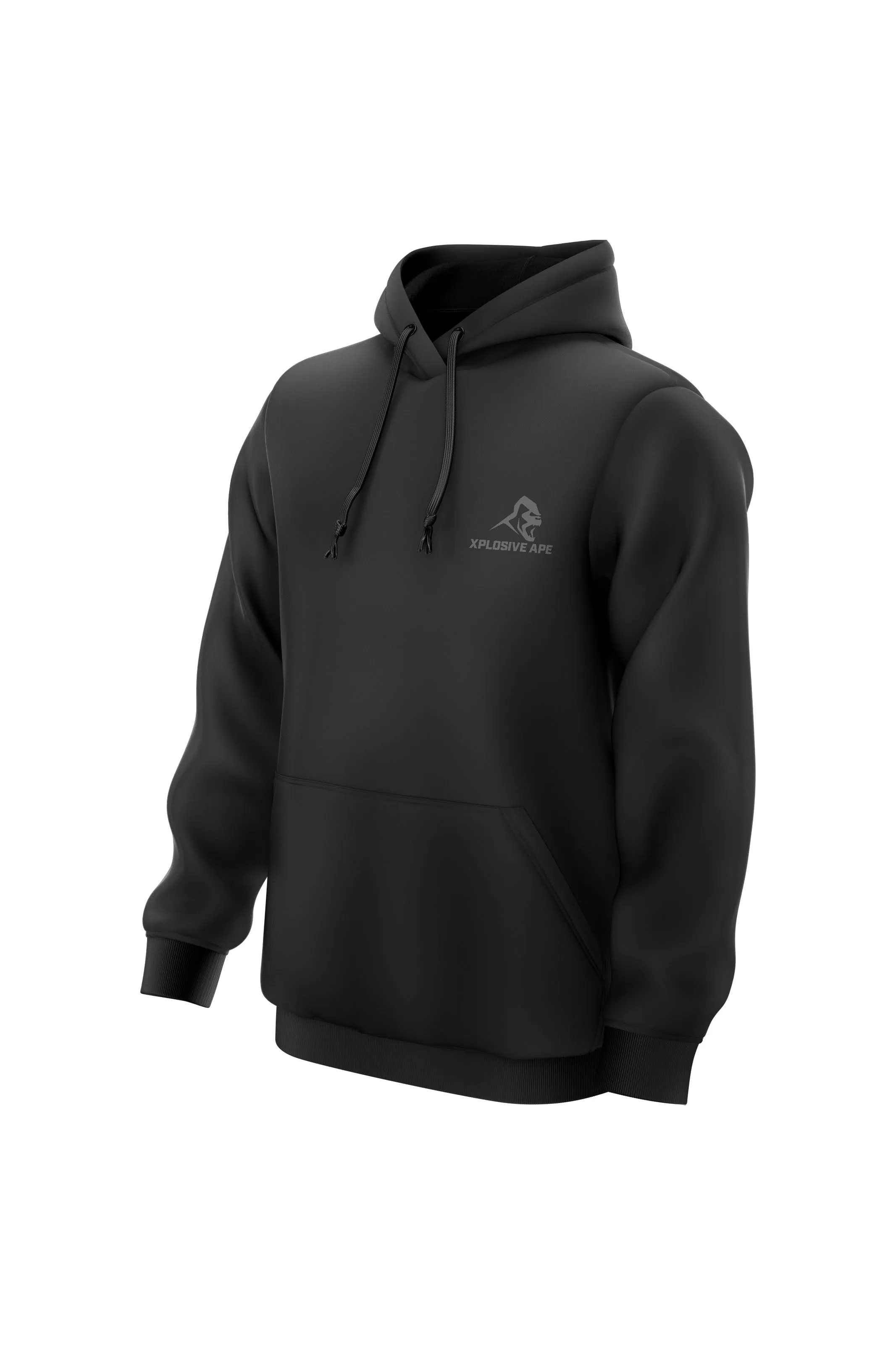 XAPE Garage Strength Hoodie Tee & Joggers Combo - Black