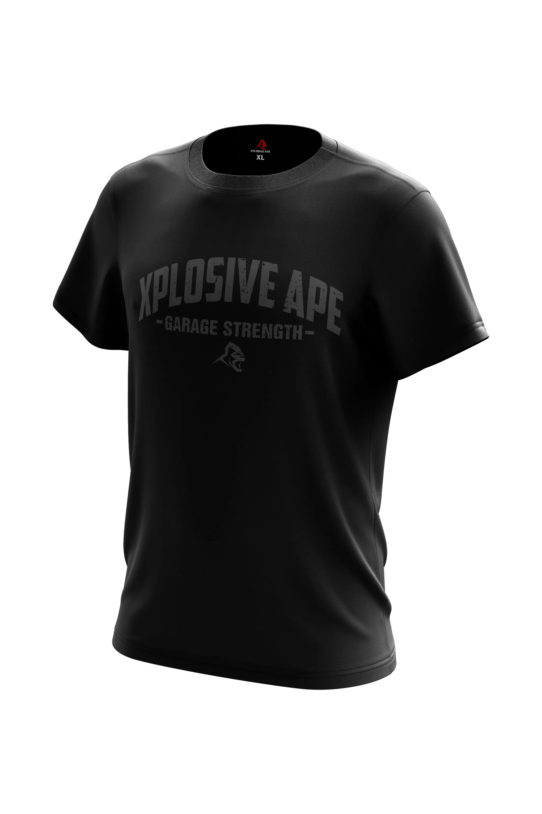 XAPE Garage Strength Hoodie Tee & Joggers Combo - Black