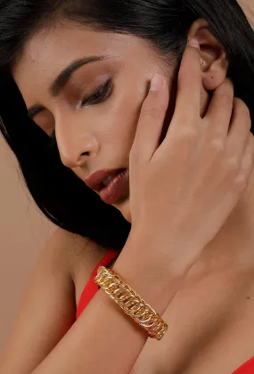 Zin Gold Single Layered Chain Necklace